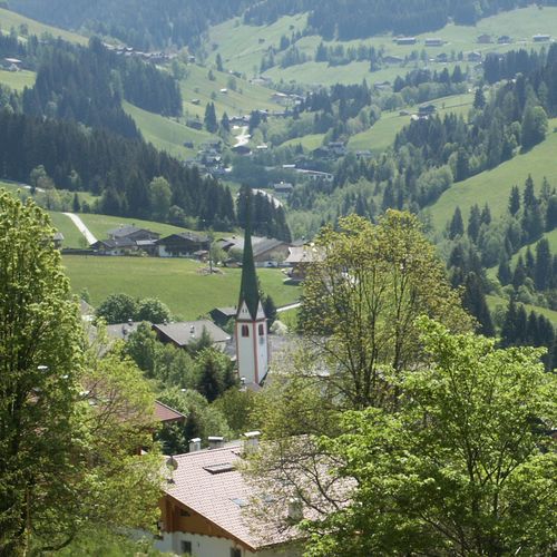 Ausblick auf Alpbach